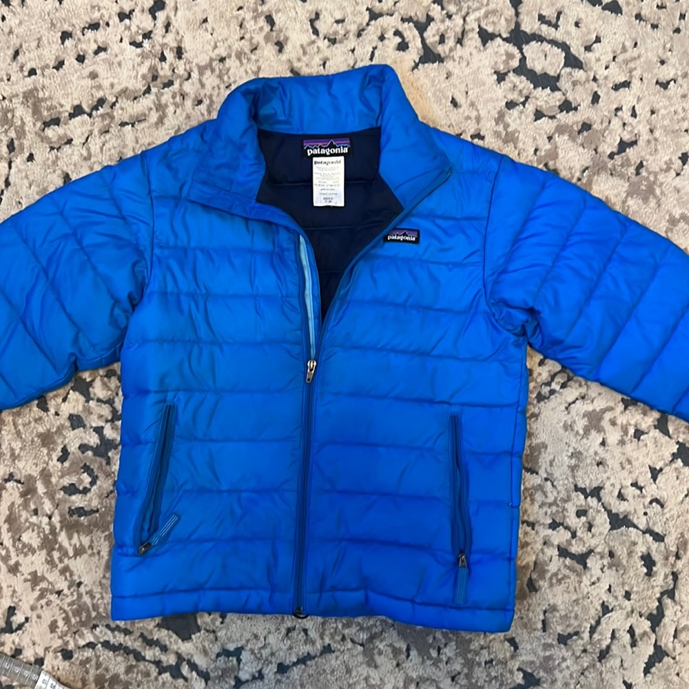 Patagonia Boy’s Small (8) down jacket.